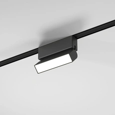 Изображение Трековый поворотный светильник Flat Magnetic 5W 4000K Unity чёрный 85092/01