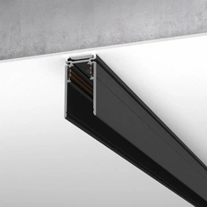 Изображение Slim Magnetic Шинопровод накладной черный 2м 85084/00